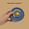 Bento Lunch Box Round with Lid Bag Leakage Proof Stainless