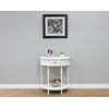 Frenchi Home Furnishing 28.20'' Tall End Table with Storage