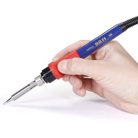 YIHUA 907I Red Grip Replacement Soldering Iron Handle for YIHUA 862BD+ 938BD+ - I 948-II 853D 5A-II