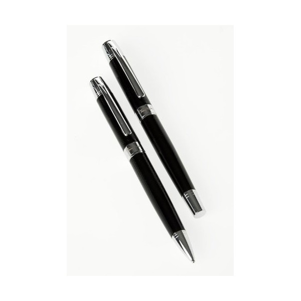 JOM Car Parts & Car Hifi GmbH Pen box, ball pen & pencil, Thierry Mugler, black