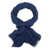 Ella Jonte Mens Scarf Lightweight Soft Scarf Plain, darkblue