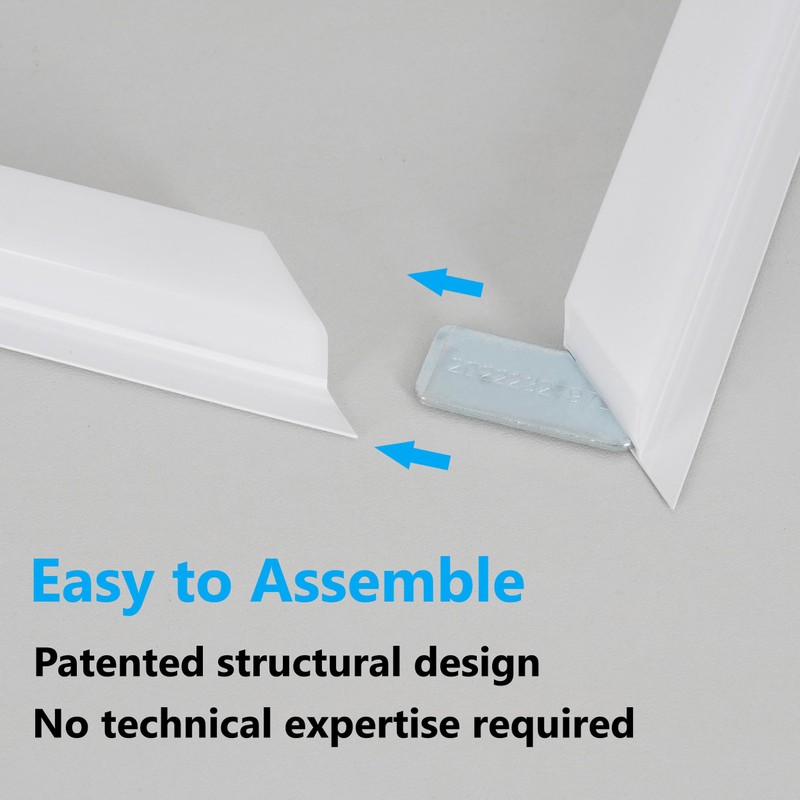 FENGSENGSHUIQI Flat Panel Light 2x2 Ft 2 Pack Led Frame