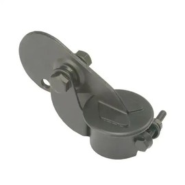 cyclingcolors Weather Cap Exhaust Flap Rain Flap for Exhaust Tractor Car Protection Flap Compatible with Lawn Tractors Universal, Black, 38 mm (34 mm - 42 mm)