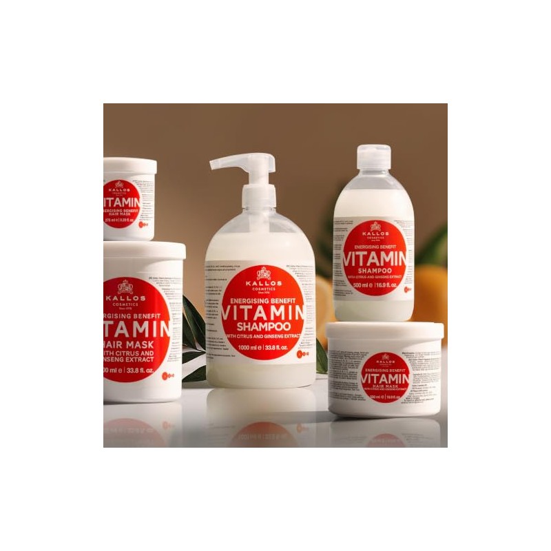 Kallos Mascarilla Capilar Multivitaminas Energizante 1kg.