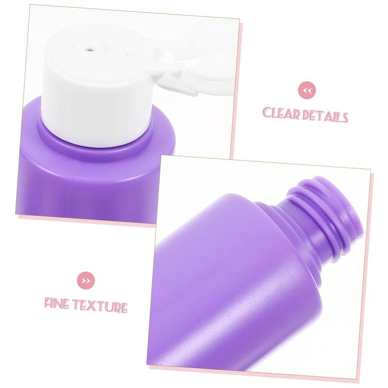 FOMIYES Travel Essential 4 Piece Dispensing Bottle Set Squeeze Bottles