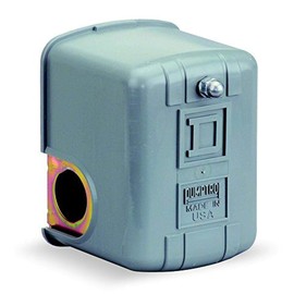 Telemecanique Sensors 9013FHG22J27 Air-Compressor Pressure Switch, 100 psi Set Off, 20 psi Fixed Differential, 1/4" NPSF Internal