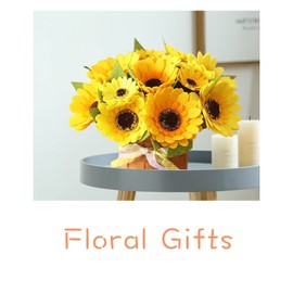 BAZIMA DIY Felt Flower Art Craft Kit,DIY Felt Sunflower Pot Bonsai Kit,12 Felt Sunflower,Floral Gifts,Beginner Craft Kit,Arrange Pre-Cut Felt Flowers and Foliage