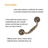 binifiMux 2-Pack 4.25" Vintage Cabinet Pulls Bronze Tone for Doors