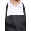 Mirabella Health & Beauty Plain Unisex Chefs Bib Apron Americano