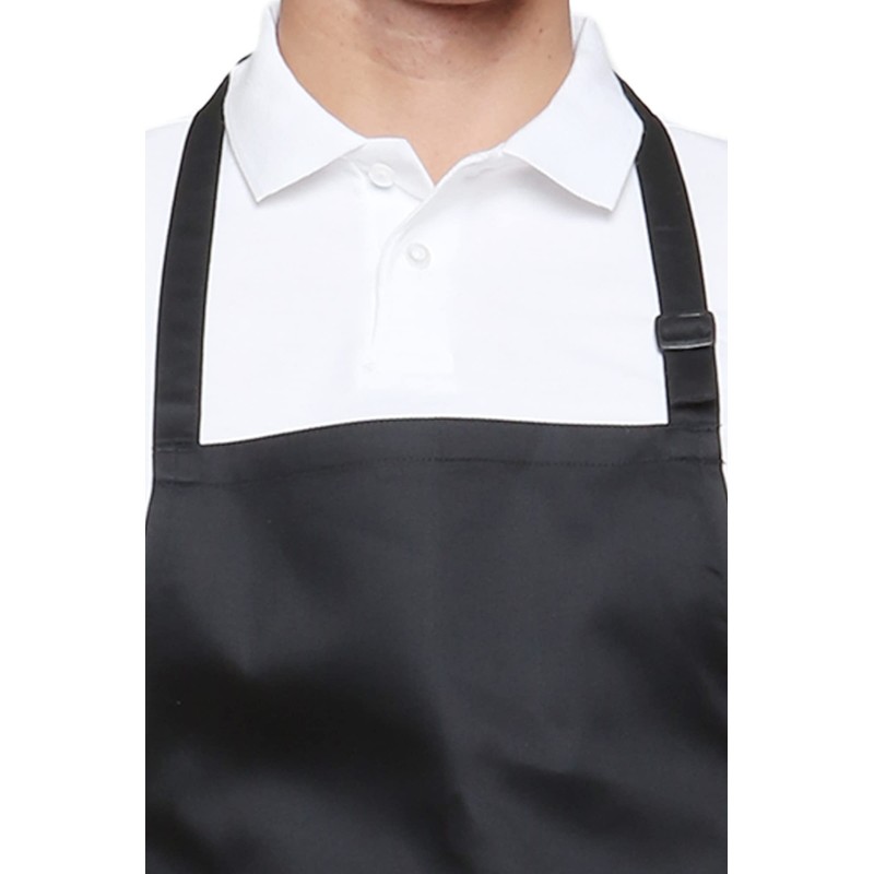 Mirabella Health & Beauty Plain Unisex Chefs Bib Apron Americano
