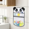 GIDWRIY Badewanne Spielzeug Aufbewahrung,Badespielzeug Netz,Bath Toy Organizer,Spielzeugnetz Badewanne Aufhängen,Baby Badespielzeug