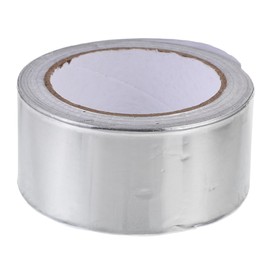 Mipcase 1 Roll High Temp Aluminum Foil Tape Roll Pipe Sealing Tape for Insulation Durable Household Use for DIY Projects and Professional Applications