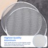 6 Pack 10 Inch Aluminum Pizza Screen, Seamless Round Non-Stick