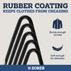 Zober Pants Hangers Non Slip - 20 Pack Open Ended