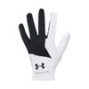 [アンダーアーマー] UA Medal Golf Glove Black/White/Black LSMC