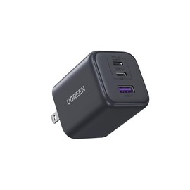 UGREEN Cargador 45W Tipo C GAN Portátil, PD USB C 2C1A
