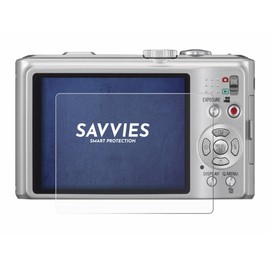 Savvies Screen Protectors for Panasonic Lumix DMC-TZ10 Ultra Transparent Pack of 6