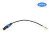 XLR Female to Mini XLR Female Sound Cable Practical Stable