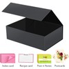 Harhana 3x5 Index Card Holder Card File Box Organizer, Hold