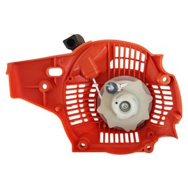Yangyuyu Pull Start Starter Assembly Accessory Fit for Husqvarna 235 236 240 Chainsaw Replacement Accessories, Red