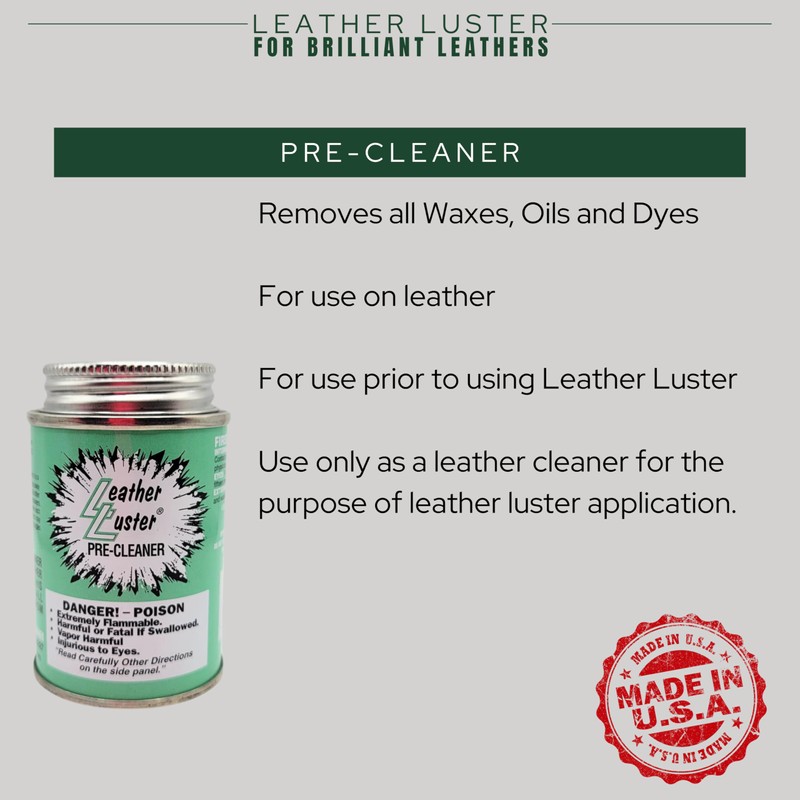 Leather Luster Patent Leather Polish, Cleaner and Conditioner | Made