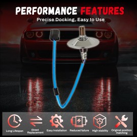 234-9063 Air Fuel Ratio Upstream Oxygen 02 Sensor Compatible with Hond-a 2011 Civic Base 1.3L-l4 2006-2010 Civic Hybrid 1.3L-l4 2009-2010 Civic Hybrid-L Sedan 4-Door, Replace 36531-RMX-A01, 234-9063