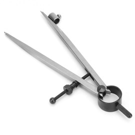 Divisor de ala, brújula de dibujo, brújula de dibujo Brújulas de dibujo Scriber Acero al carbono Hogar Tamaño compacto para la industria Conveniente(150mm)