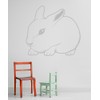 Vinyl Wall Decal Sticker Cute Bunny OS_MB310s
