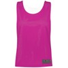 Augusta Sportswear Womens Mesh Reversible Pinnie XL Power Pink/White