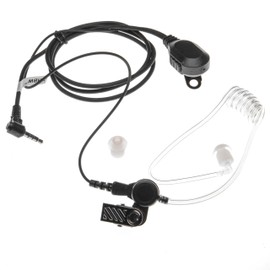 vhbw Headset with Push-to-Talk Microphone Compatible with Yaesu VX-150, VX-160, VX-168, VX-180, VX-1R, VX-210, VX-210A, VX-228, VX-230, VX-231 Radio