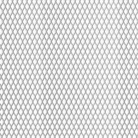 Alberts 497293 Expanded Metal Sheet Steel 250 x 500 x 2.8 mm Set of 2