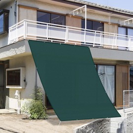 SUNNY GUARD Sun Shade 2x2m Green Rain Shade Awning