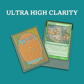 XShield, Trading Card Sleeves - Soft Trading Card Sleeves, 50 Micron, High Clarity Penny Sleeves for TCG (500 Pack)