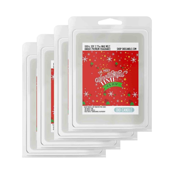 Wonderful Time of Year Wax Melts | Dry Roasted Pine