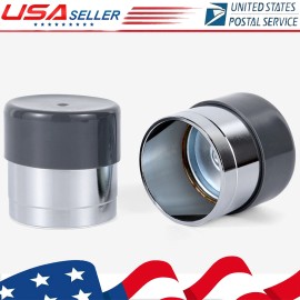 Gearzaar 2 Bearing Protectors Grease Wheel Hub 1.98 W/ Dust Cap Cover for Trailer Boat US