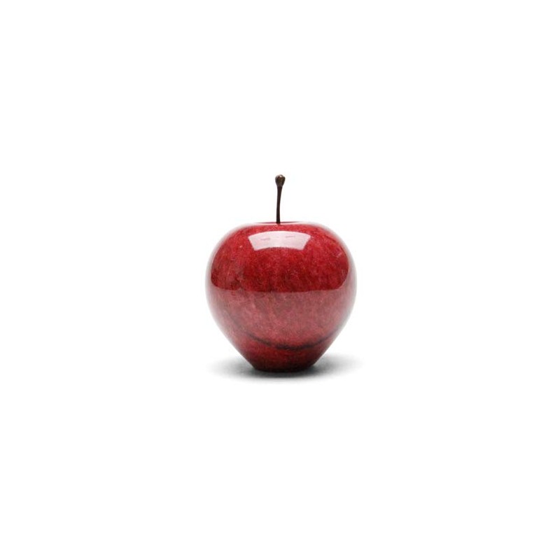 Marble Apple Large Marble Apple Large Red Red Interior Marble