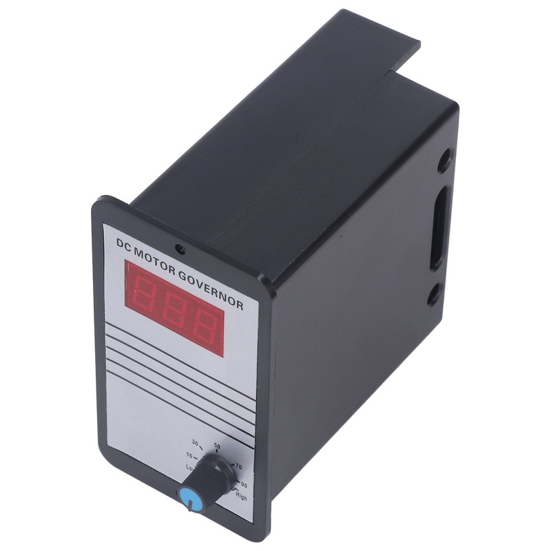 DC Motor Speed Regulator Digital Display ABS Dustproof Shell Adjustable