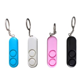 TTN Dual-Piece Personal Safety Alarm with Light & Emergency Lamp for Women & Children TTN Dual-Piece Personal Alarm - Pink 2ea