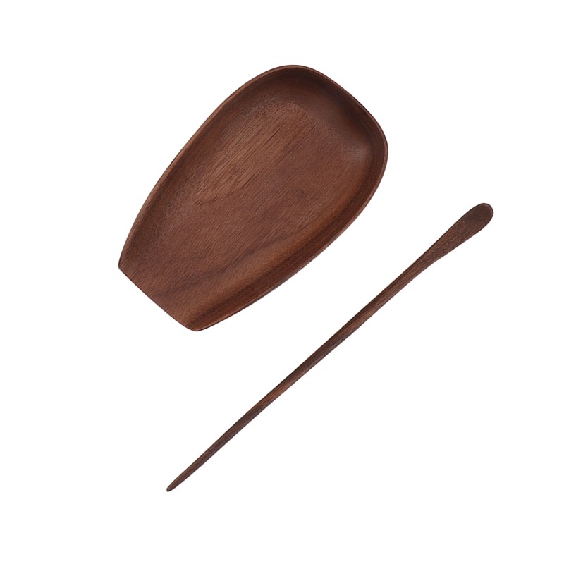 Walnut Wood Tea Utensil Tea Spoon Tea Scoop Chinese Gongfu
