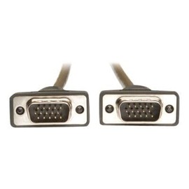 Tripp Lite Eaton Series P502-006-SM Low-Profile VGA Cable 6 ft, HD15 M/M High-Resolution RGB, Gold-Plated, Shielded, PC Monitor & Projector, Cloud Care Pre-Configured Bundle Eligible (1 Pack)