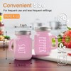 Pink Salt and Pepper Shakers Set - Pink Kitchen Accessories