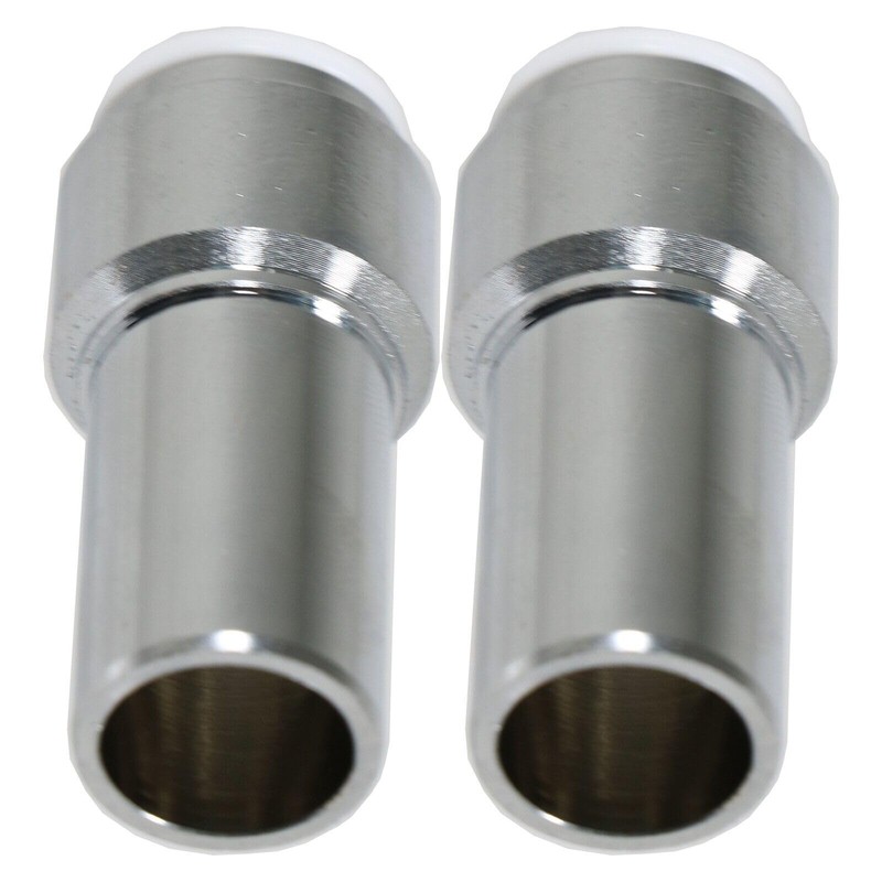 SPARES2GO Radiator Valve 15mm x 10mm Pushfit Chrome Speed Fit