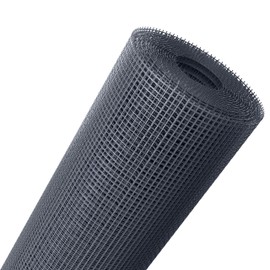 Fly Screen, Fibreglass Fly Net, Grey, Size 120 x 250 cm (120 x 250 cm, Grey)