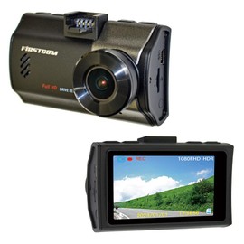 F.R.C. FIRSTCOM FC-DR206S High Definition Full HD Dash Cam (A) StarvIS/HDR Equipped with 2 Megapixels, Made in Japan