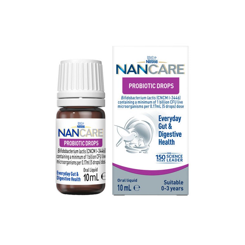 Nestle Nan Care Probiotic Drops Everyday Gut & Digestive Health