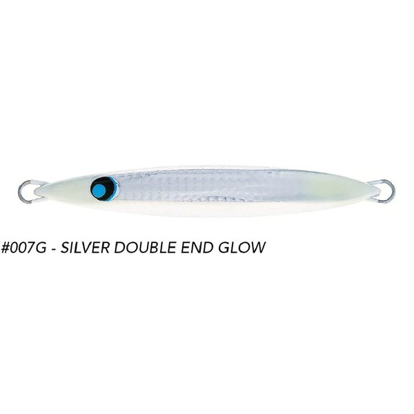 uroco jig short #007G silver double end glow short 4.2 oz (120 g)