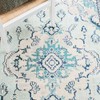 Safavieh Monaco Collection MNC243K Boho Chic Medallion Distressed Area Rug
