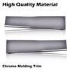 CROSSDESIGN Front Lower Fender Chrome Molding Trim Compatible with 1981-1988