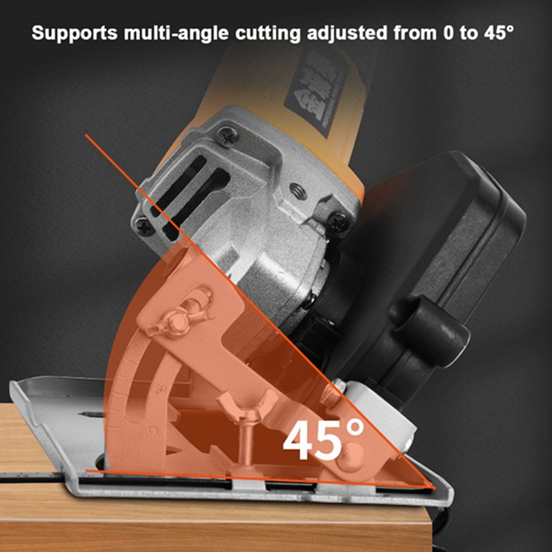 0-45° Angle Adjustable 0-40mm Cutting Depth Adjustment Positioning Bracket Angle