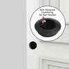 MOROBOR 8 Pack Round Sliding Closet Door Handles, Stainless Steel,